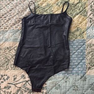 Commando Faux Leather Bodysuit